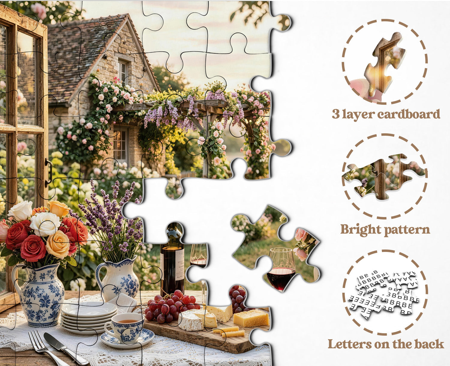 Whispers of a Summer Garden Jigsaw Puzzle 1000 Pieces