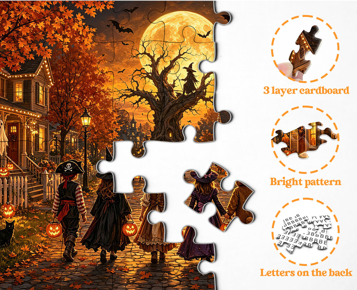 Trick-or-Treat-Crew-Puzzle 1000 Teile