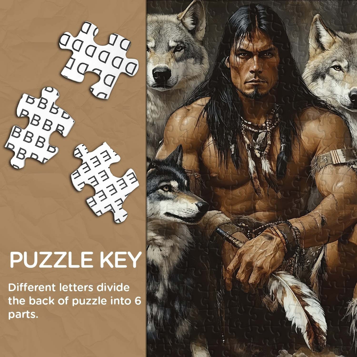 Puzzle El Rey De Los Lobos 1000 Piezas