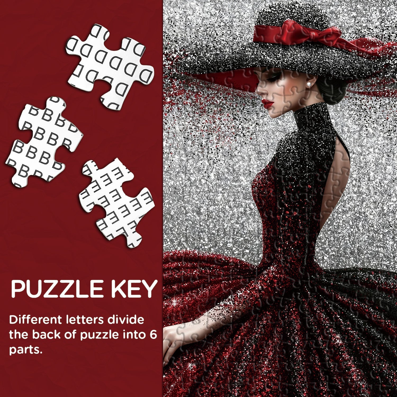 Red Phantom Jigsaw Puzzle 1000 Pieces