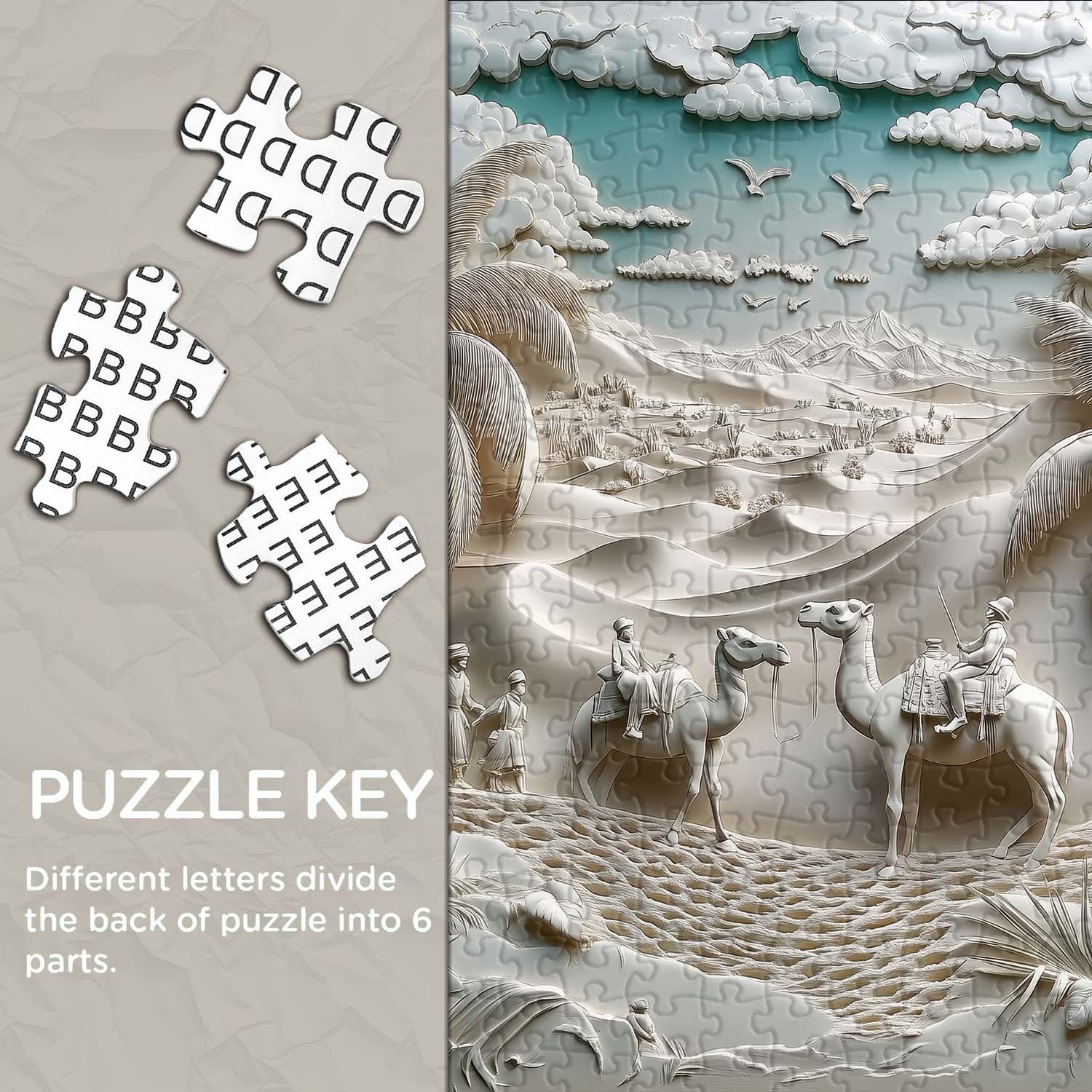 Desert Journey Jigsaw Puzzle 1000 Pieces