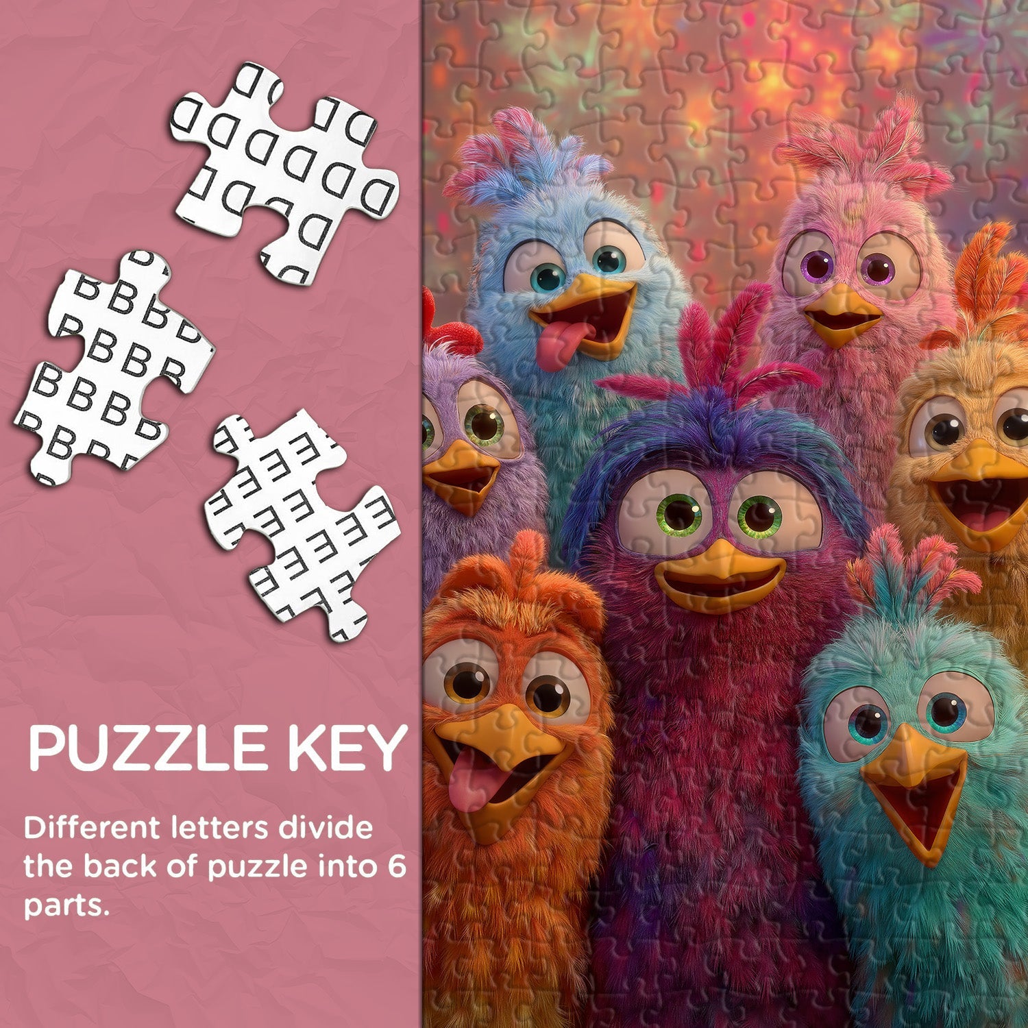 Blissful Fluffets Jigsaw Puzzle 1000 Pieces