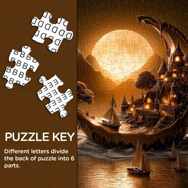 Mondhafen -Puzzle 1000 Stücke