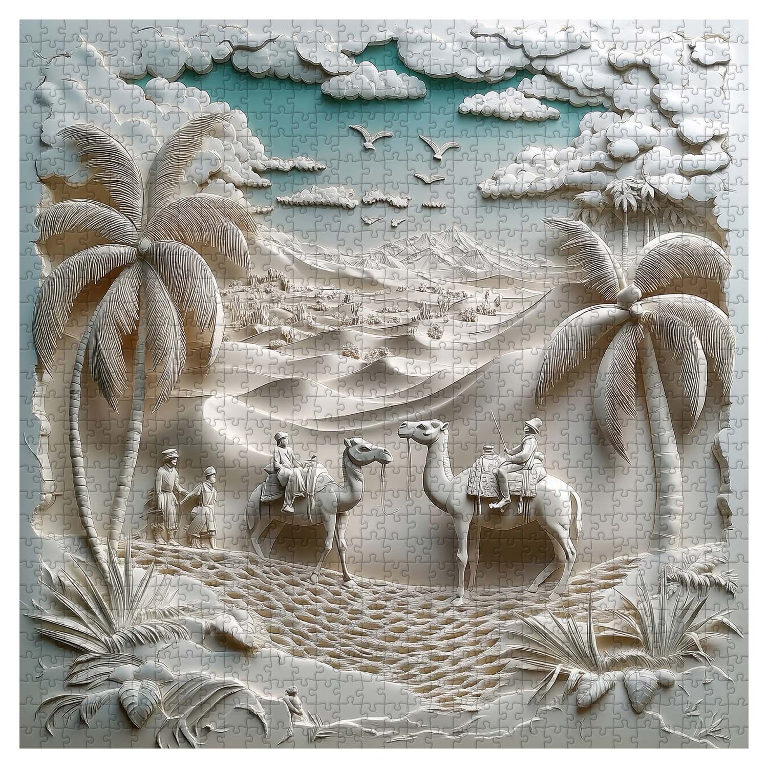 Desert Journey Jigsaw Puzzle 1000 Pieces