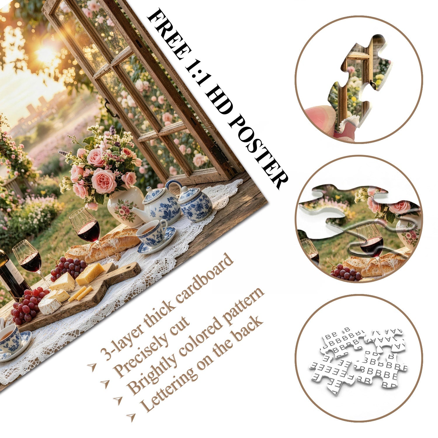 Whispers of a Summer Garden Jigsaw Puzzle 1000 Pieces