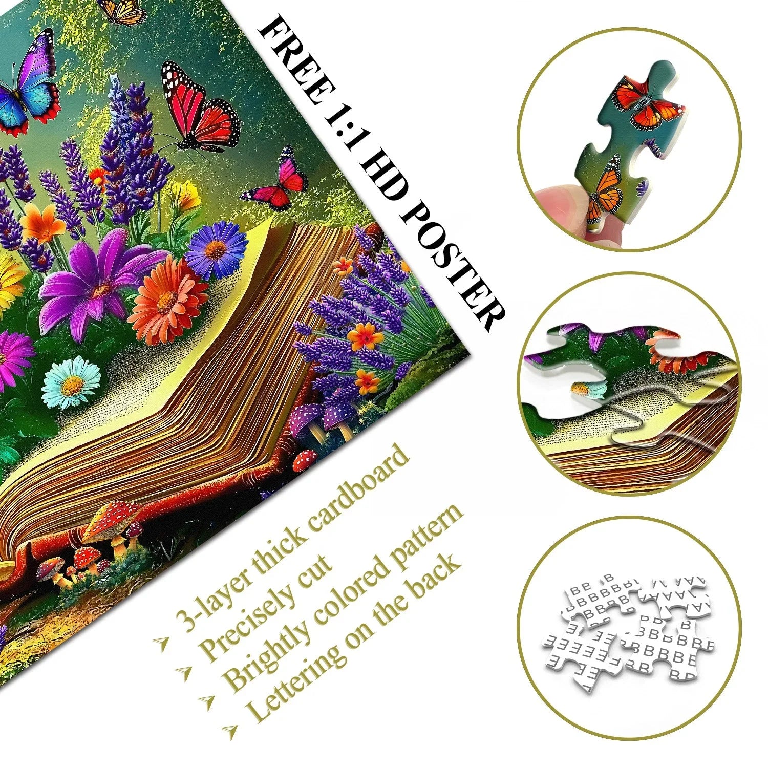 Puzzle floreali puzzle 1000 pezzi