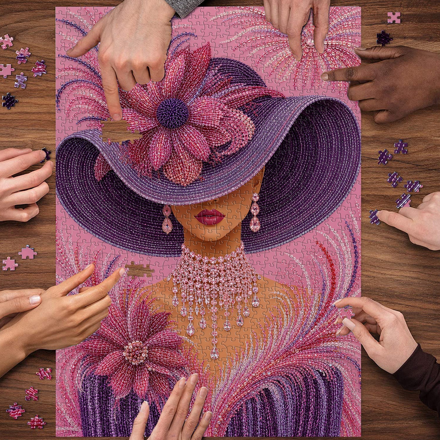 Roseate Muse Puzzle 1000 Teile