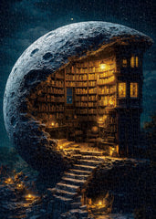 Moon Library Jigsaw Puzzle 1000 Pieces