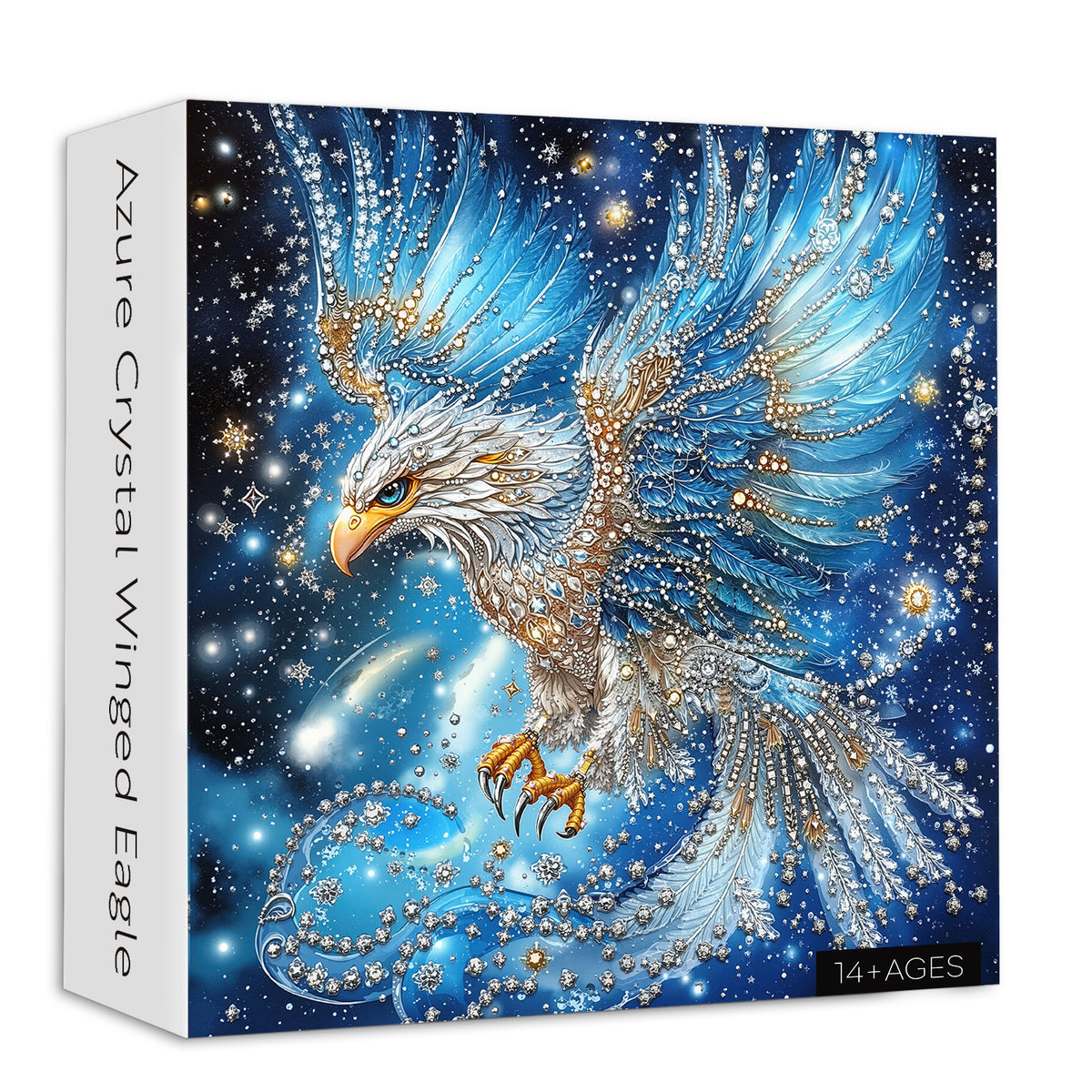 Azure Crystal Winged Eagle Jigsaw Puzzle 1000 Pieces
