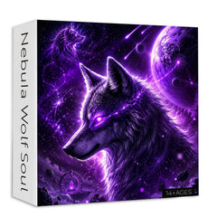 Nebula Wolf Soul Jigsaw Puzzle 1000 Pieces