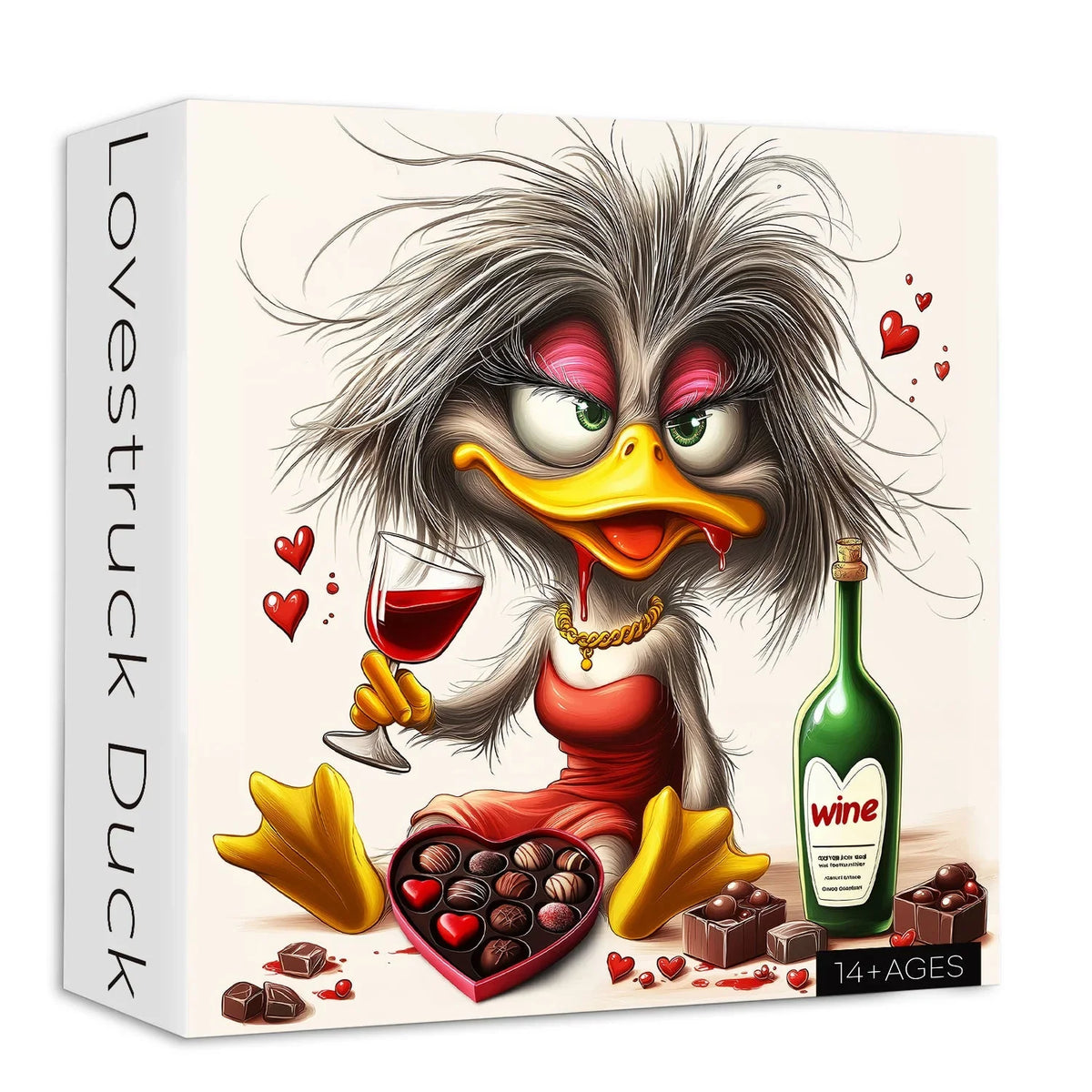 Lovestruck Duck Jigsaw Puzzle 1000 Pieces