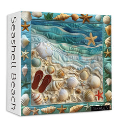 Seashell Beach Jigsaw Puzzle 1000 Pieces