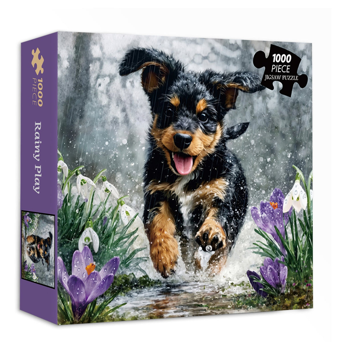 Rainy Play Jigsaw Puzzle 1000 Pieces