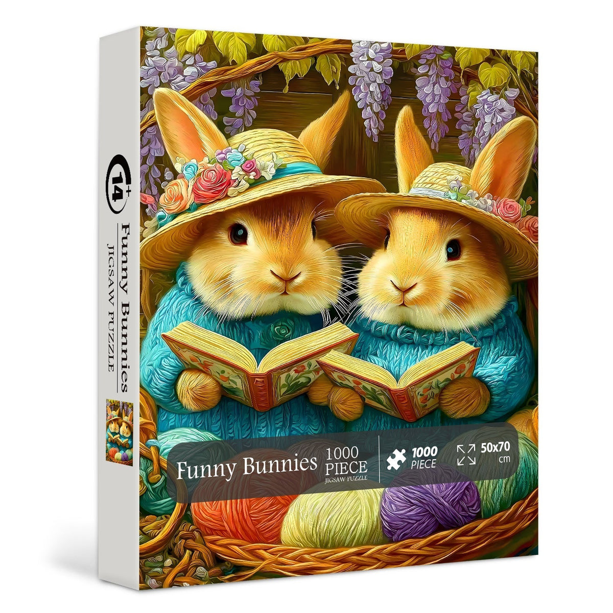 Funny Bunnies Jigsaw Puzzle 1000 Pieces