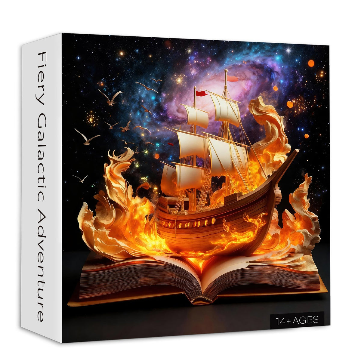 Puzzle Aventure Galactique Fiery 1000 Pièces