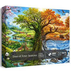 Tree of Four Seasons Jigsaw Puzzle 1000 Pieces