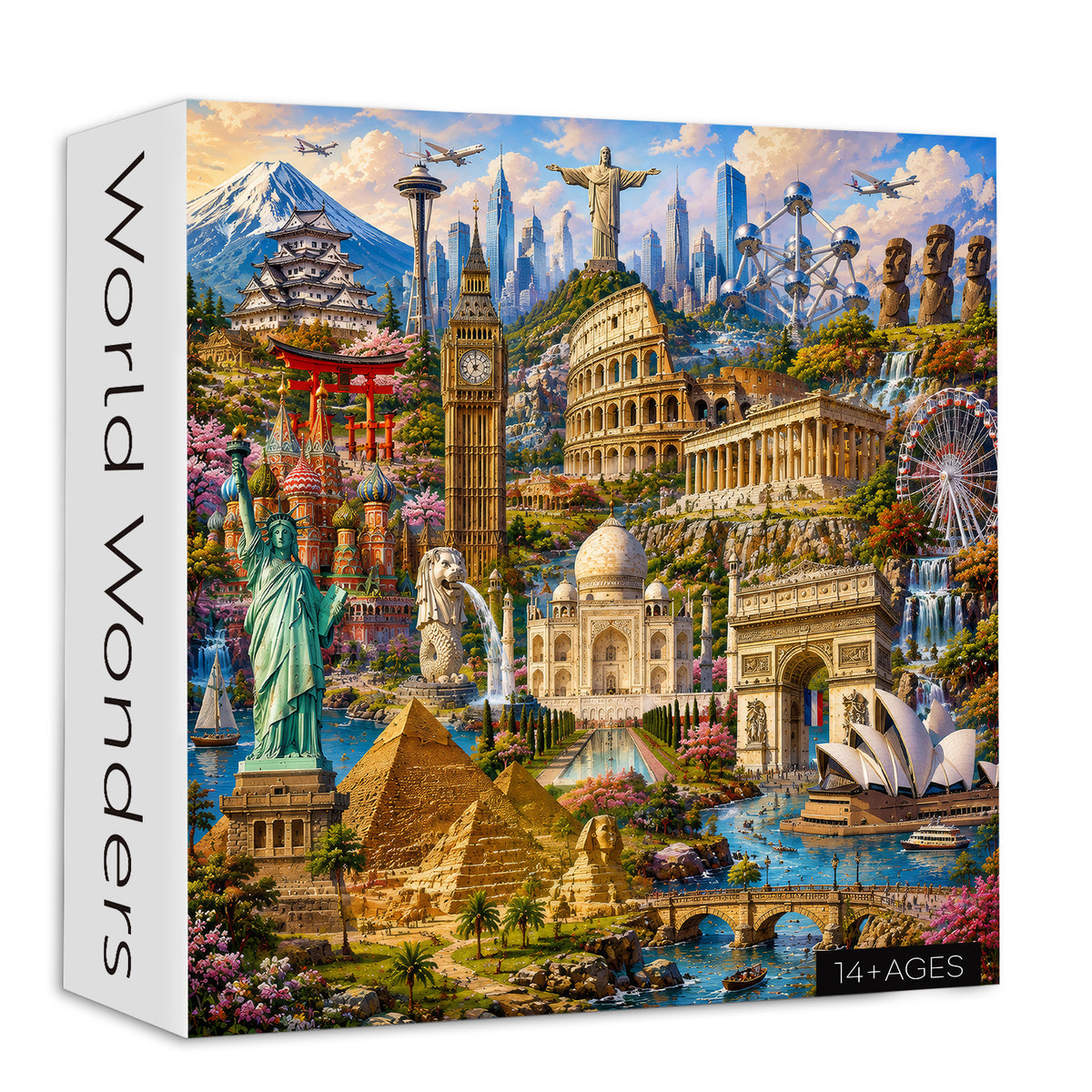 Puzzle Maravillas del Mundo 1000 Piezas