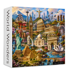 Puzzle Maravillas del Mundo 1000 Piezas