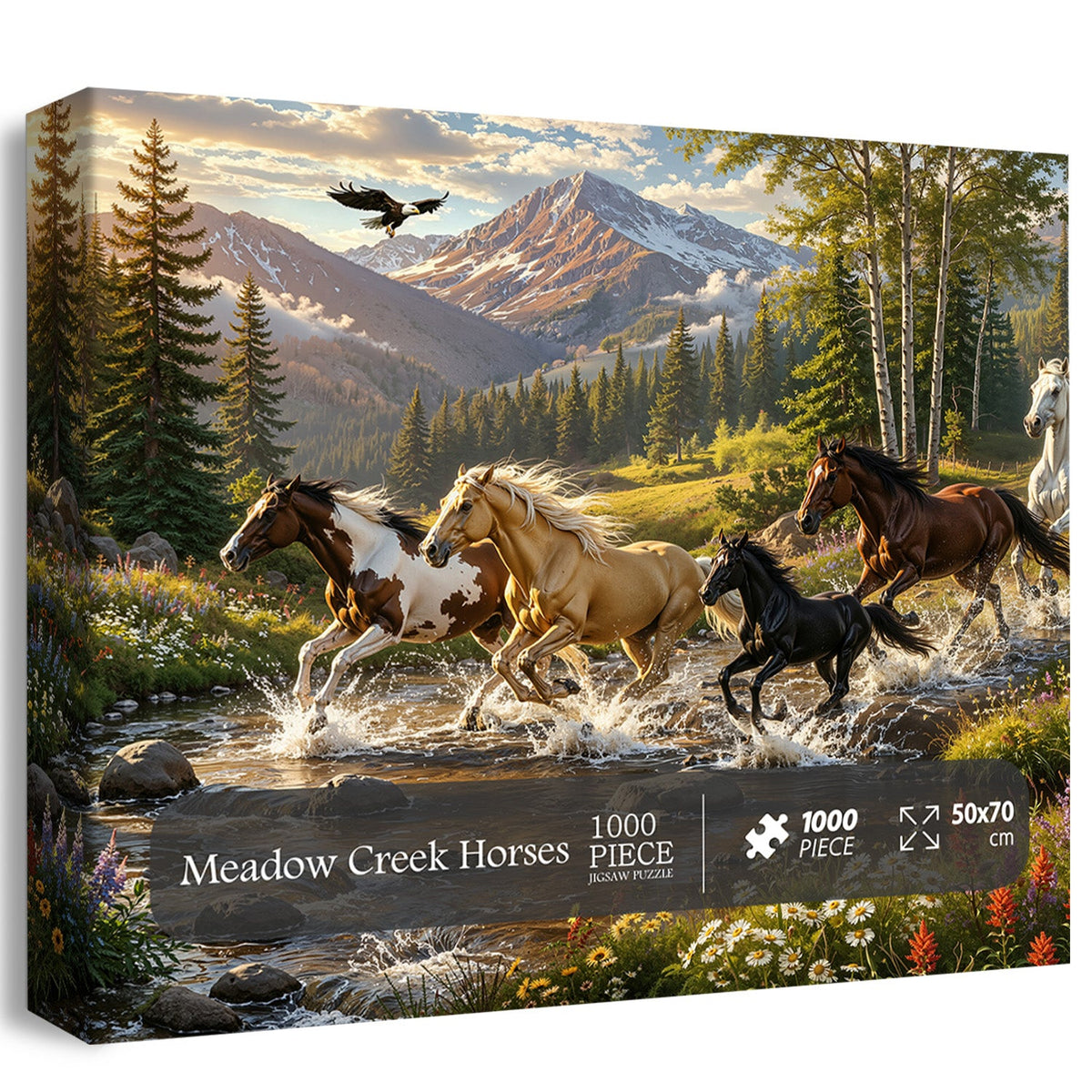 Meadow Creek Pferde Puzzle 1000 Teile