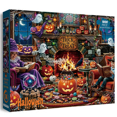 Halloween Hearth Puzzle 1000 Teile