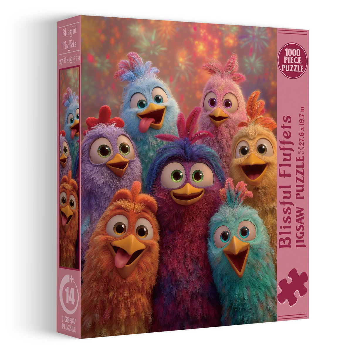 Blissful Fluffets Jigsaw Puzzle 1000 Pieces