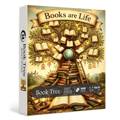 Book Tree Jigsaw Puzzle 1000 Pieces