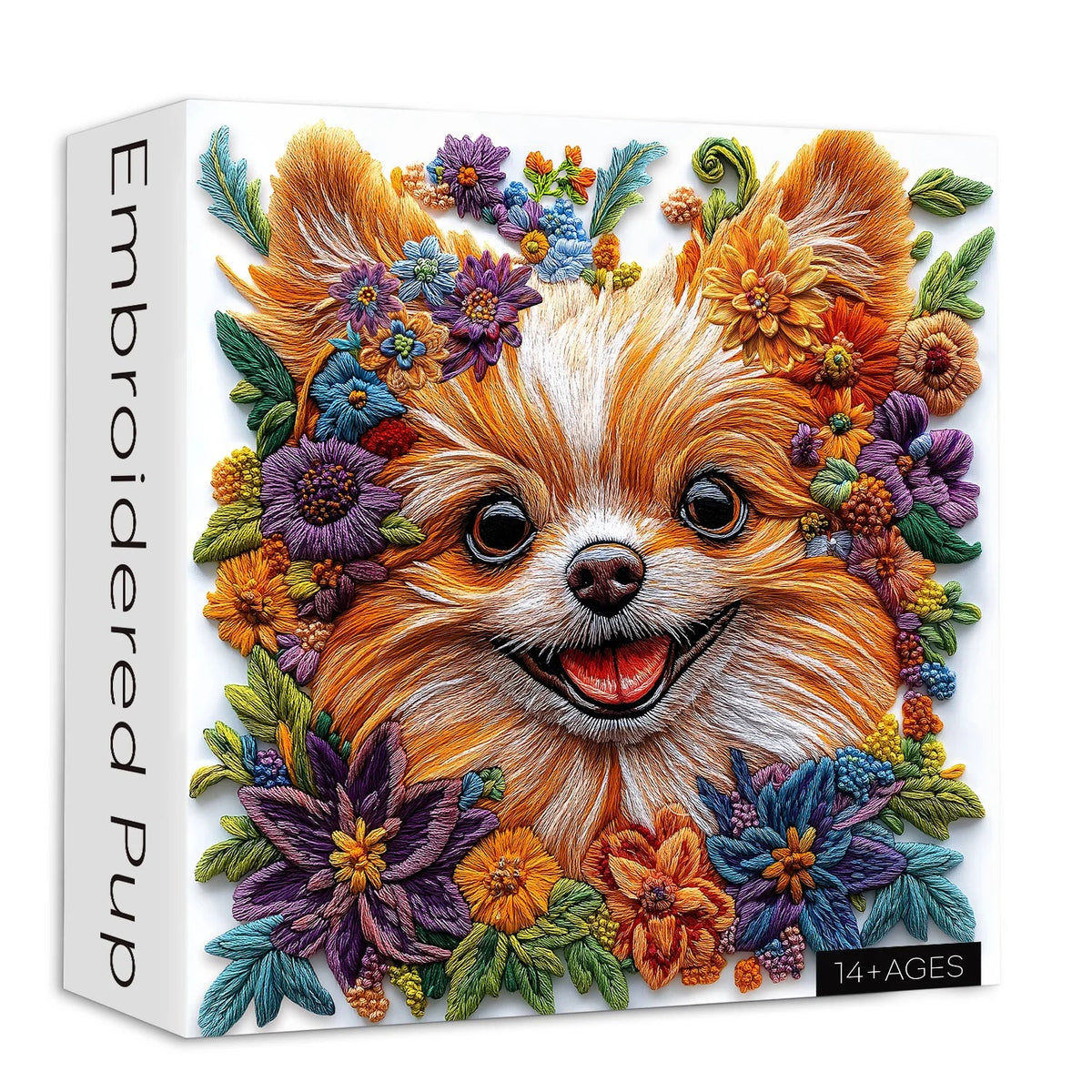 Gestickte Welpepup -Puzzles 1000 Stück