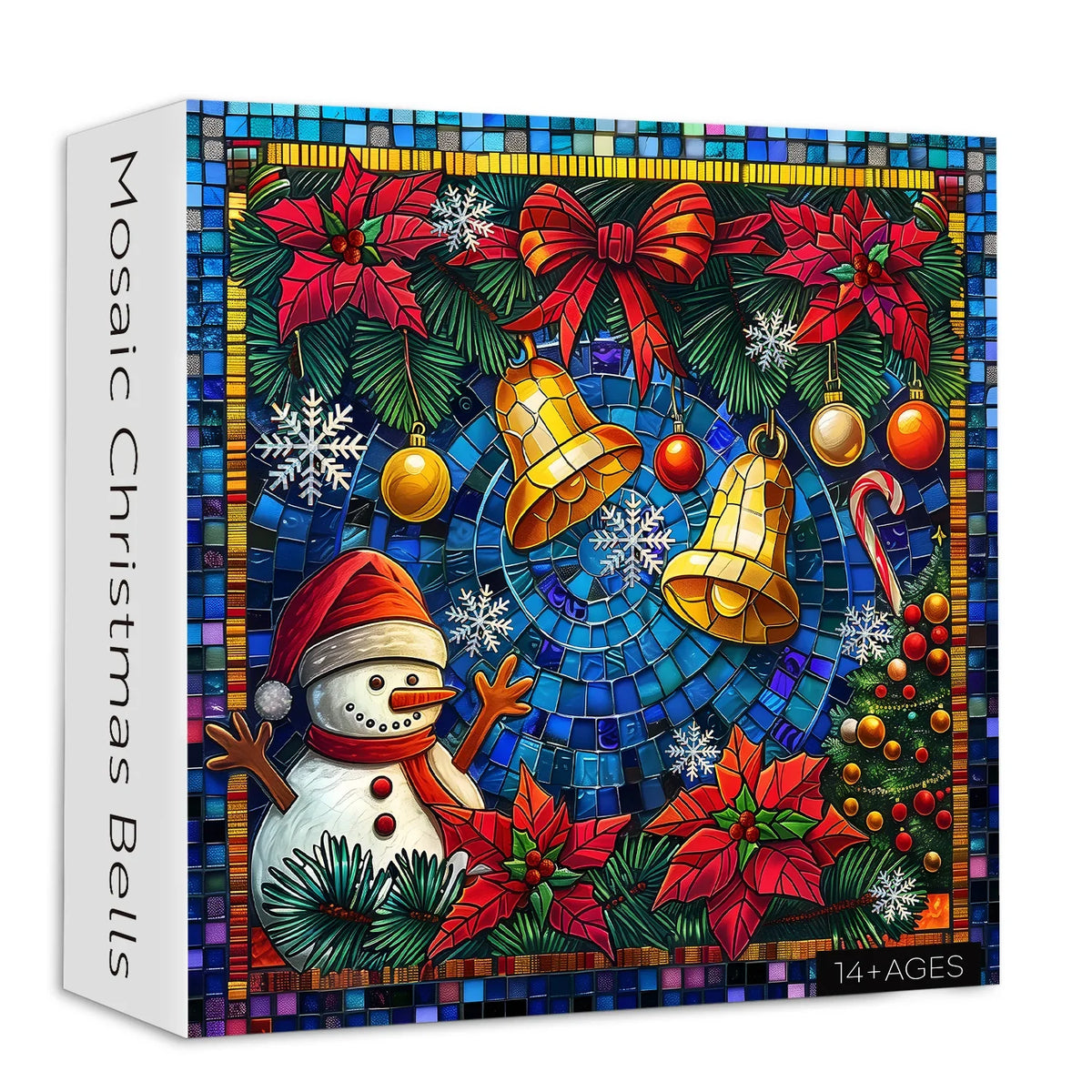 Mosaic Christmas Bells Jigsaw Puzzles 1000 Pieces