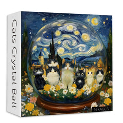 Cats Crystal Ball Jigsaw Puzzle 1000 Pieces