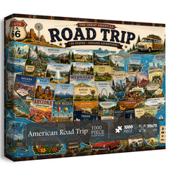American Road Trip Jigsaw Puzzle 1000 Pieces