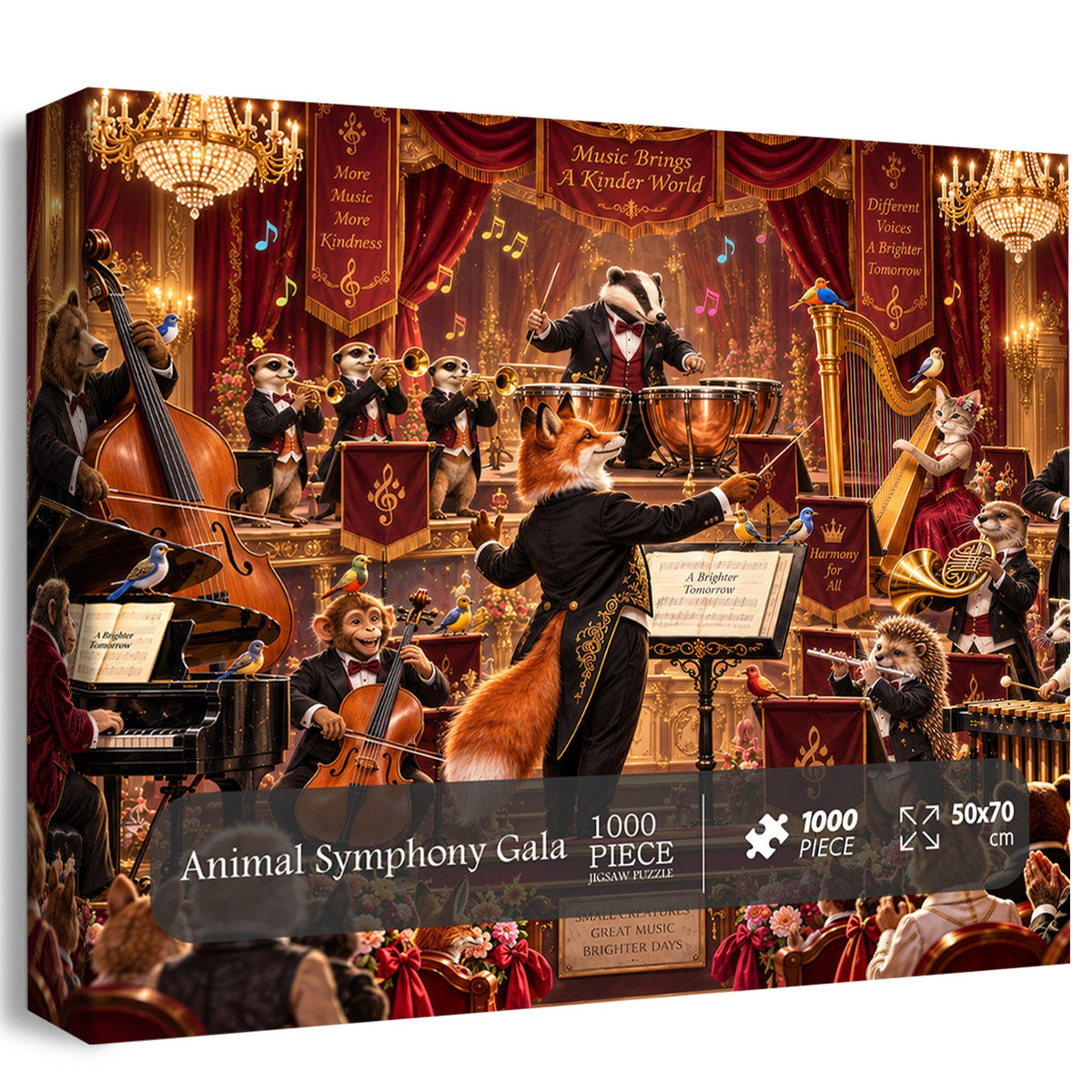 Puzzle Gala Animal Symphony 1000 Piezas