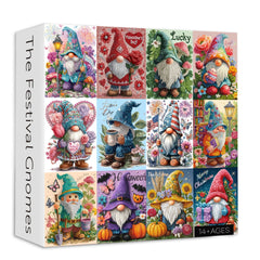 Le Festival Gnomes Puzzle 1000 pièces