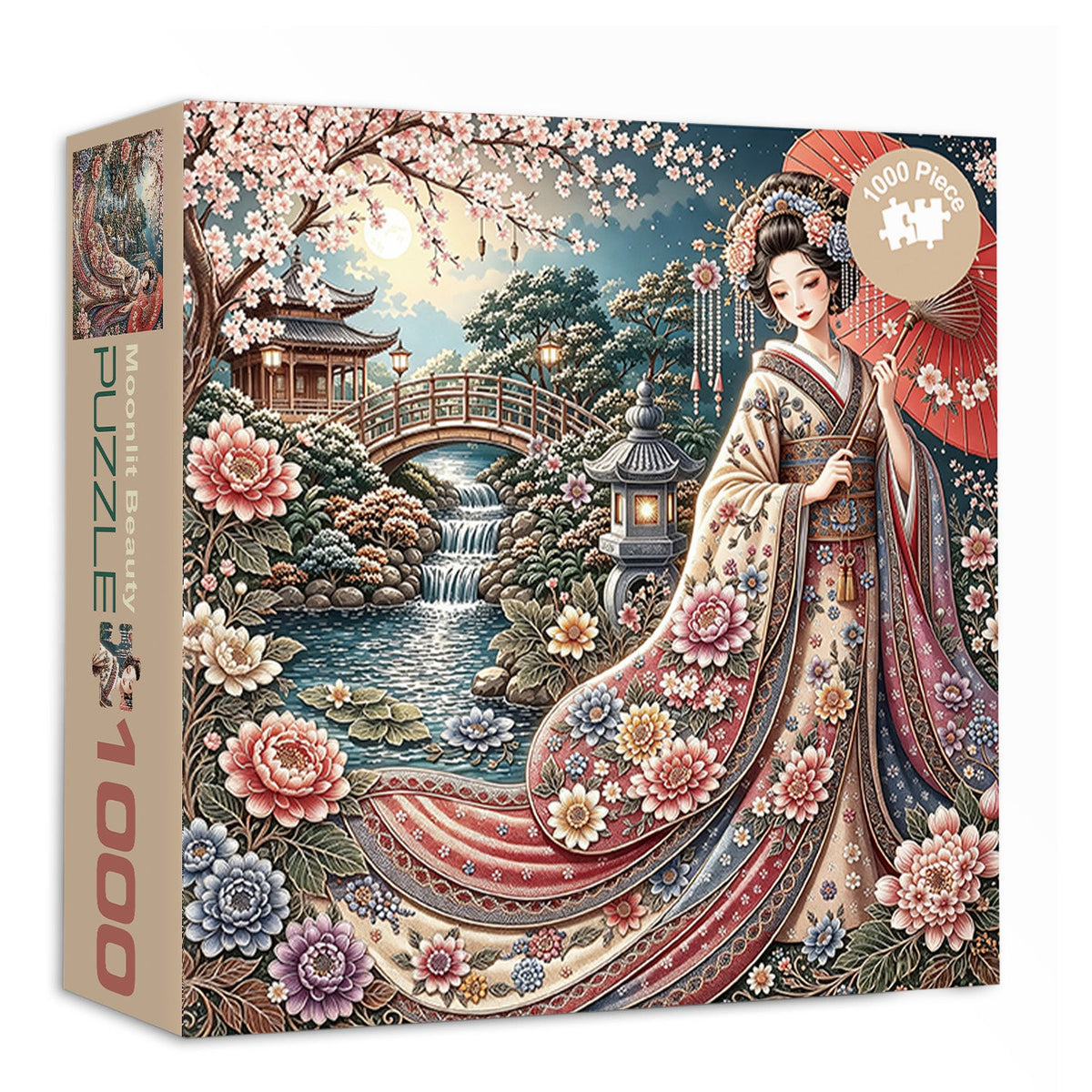 Mondscheinschönheit Puzzle 1000 Teile