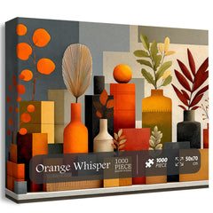 Orange Whisper Jigsaw Puzzle 1000 pièces