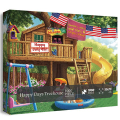 Happy Days Treehouse Jigsaw Puzzle 1000 Pieces