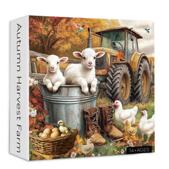 Autumn Harvest Farm Jigsaw Puzzle 1000 Pieces