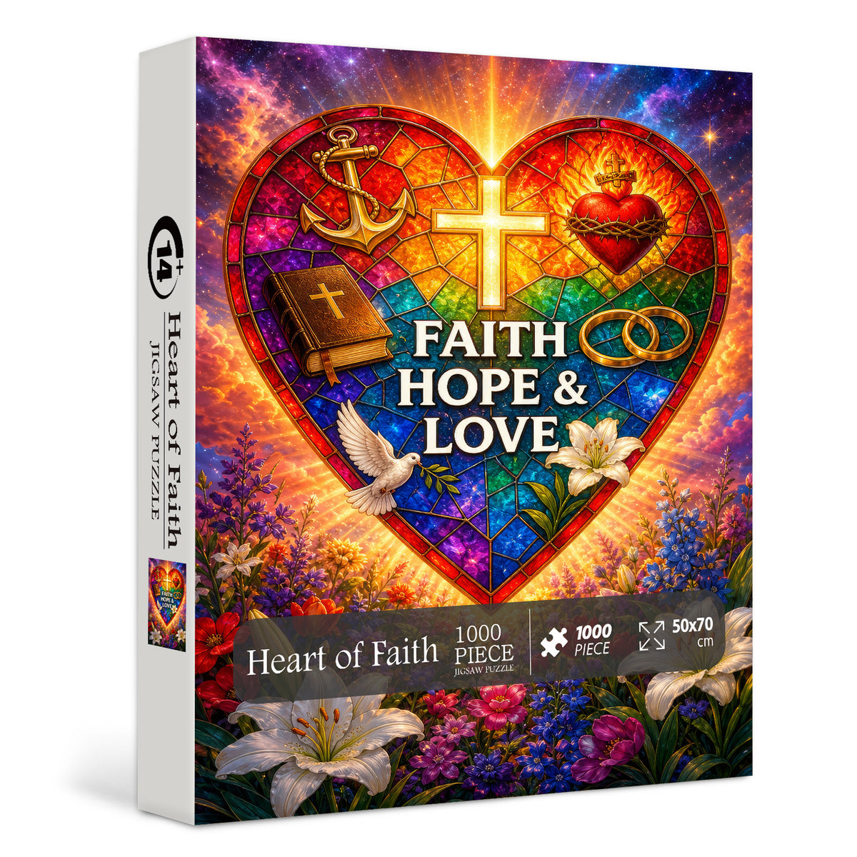 Heart of Faith Jigsaw Puzzle 1000 Pieces