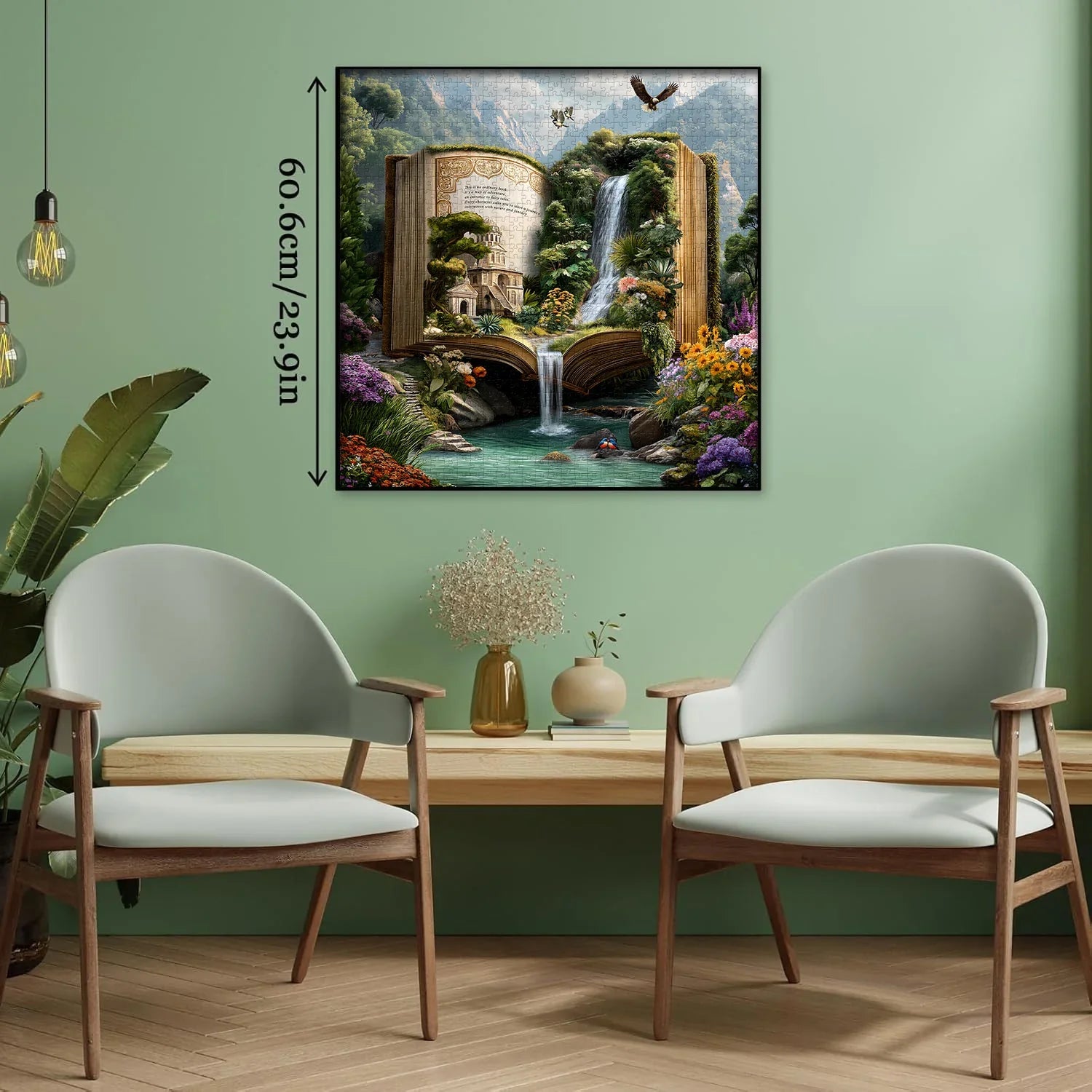 Puzzle Royaume du livre onirique 1000 pièces