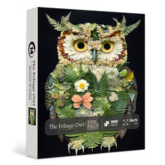The Foliage Owl Night Jigsaw Puzzle 1000 Pieces