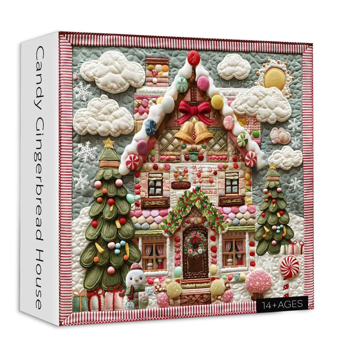 Candy Gingerbread House Jigsaw Puzzle 1000 Stück