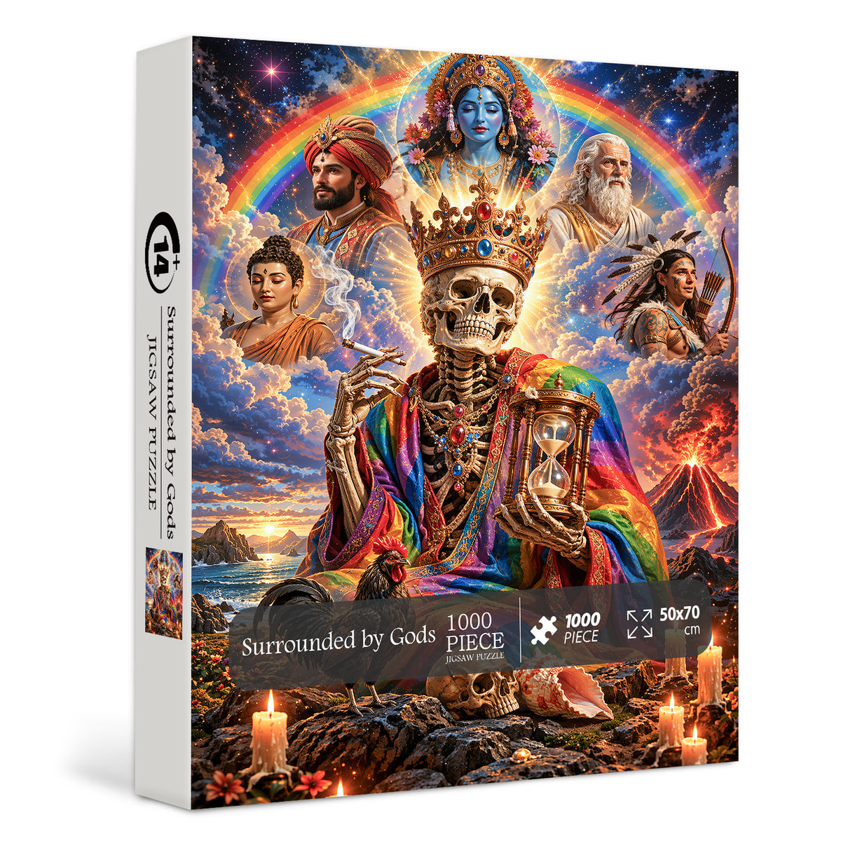 Surrounded by Gods Jigsaw Puzzle 1000 Pieces