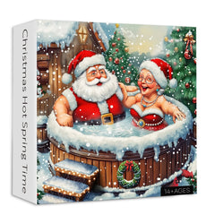 Christmas Hot Spring Time Jigsaw Puzzle 1000 Pieces