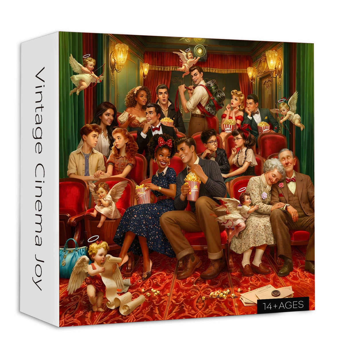Vintage Cinema Joy Jigsaw Puzzle 1000 Pieces