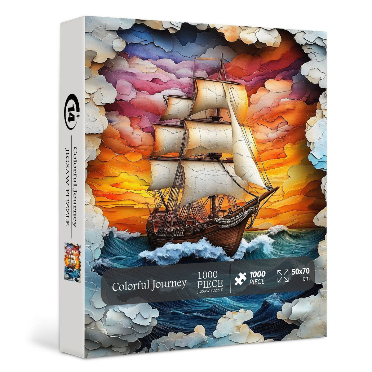 Colorful Journey Jigsaw Puzzle 1000 Pieces