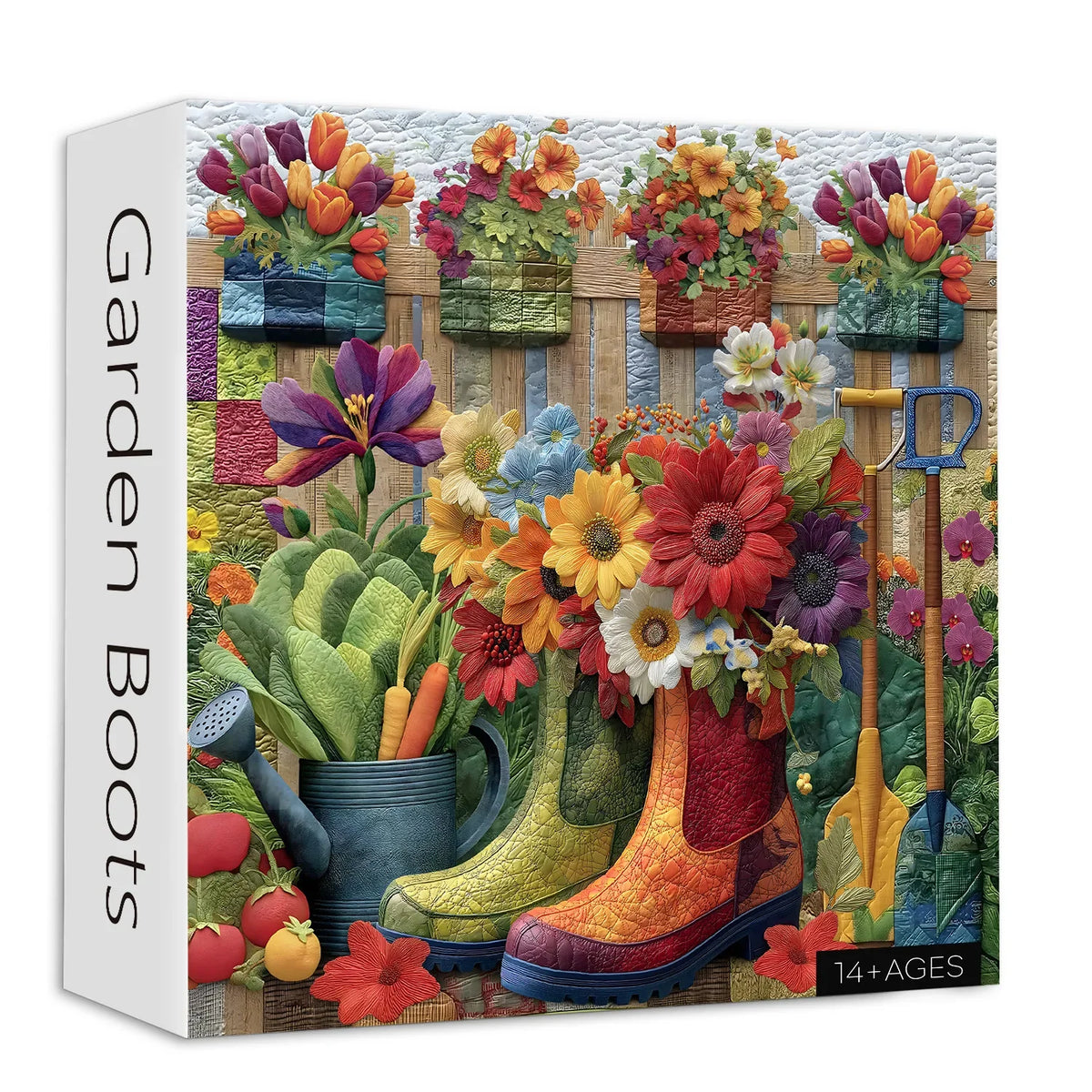 Gartenstiefel Puzzle 1000 Stücke