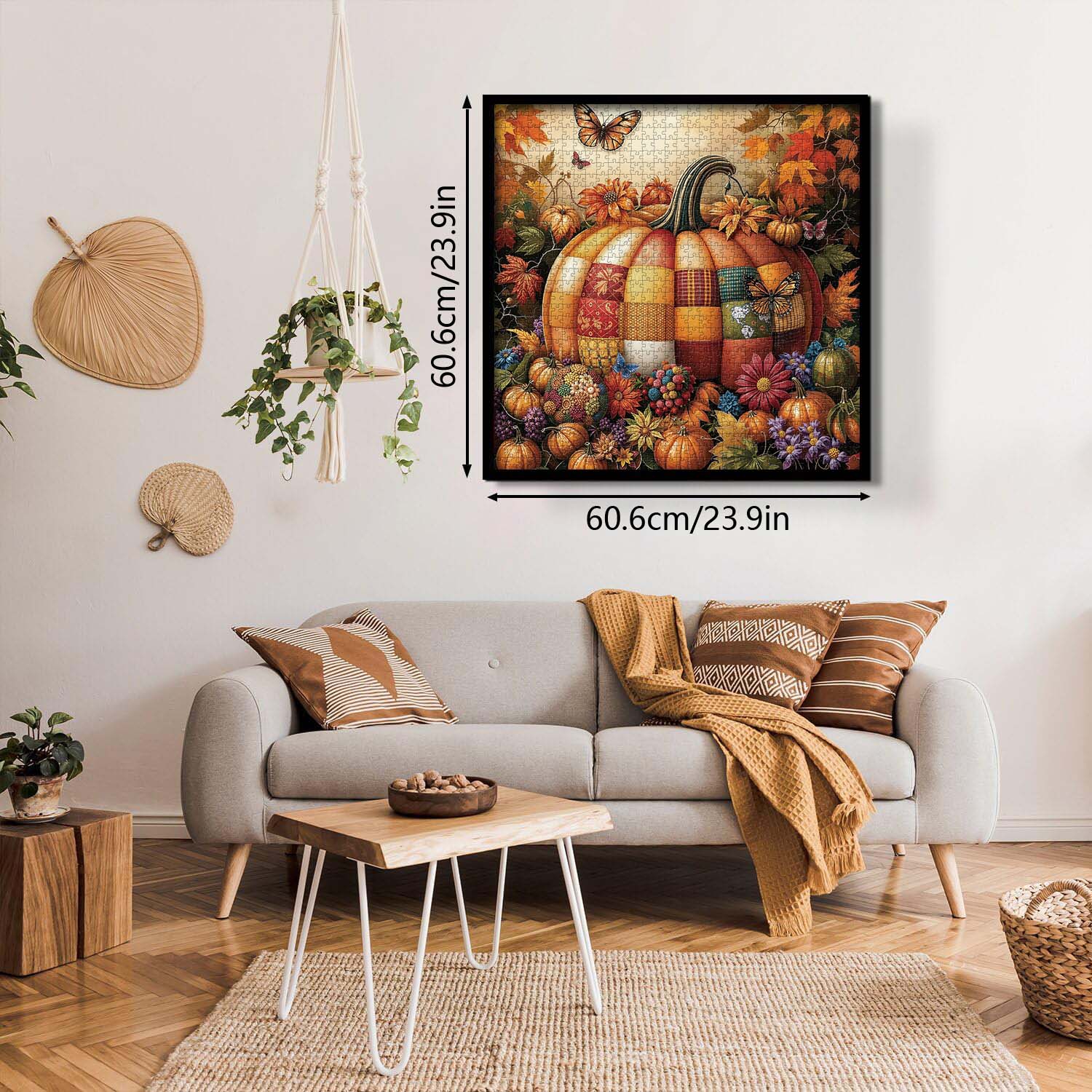Pumpkin Garden Jigsaw Puzzle 1000 Pieces