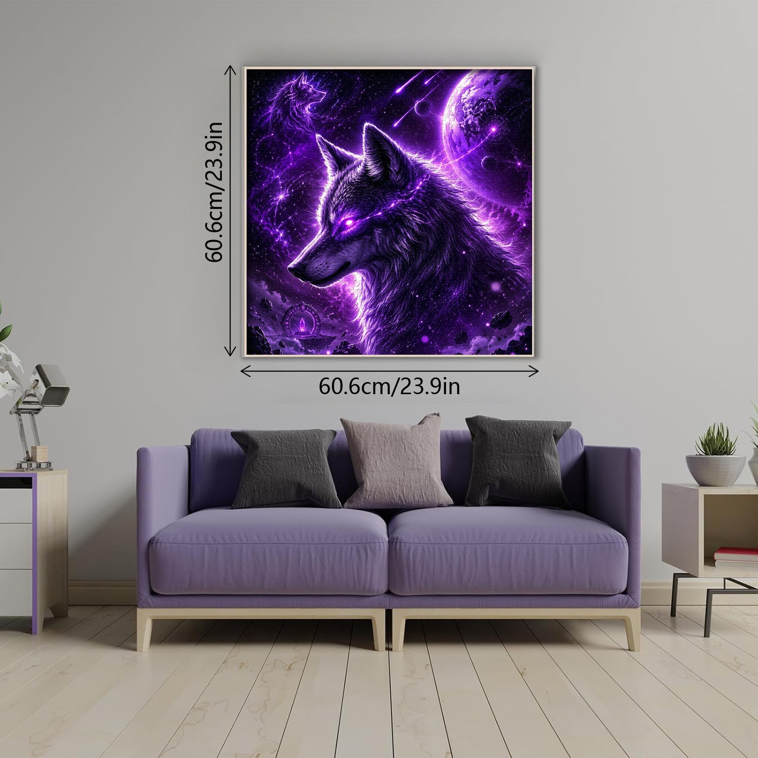 Nebula Wolf Soul Jigsaw Puzzle 1000 Pieces