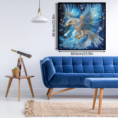 Azure Crystal Winged Eagle Jigsaw Puzzle 1000 Pieces