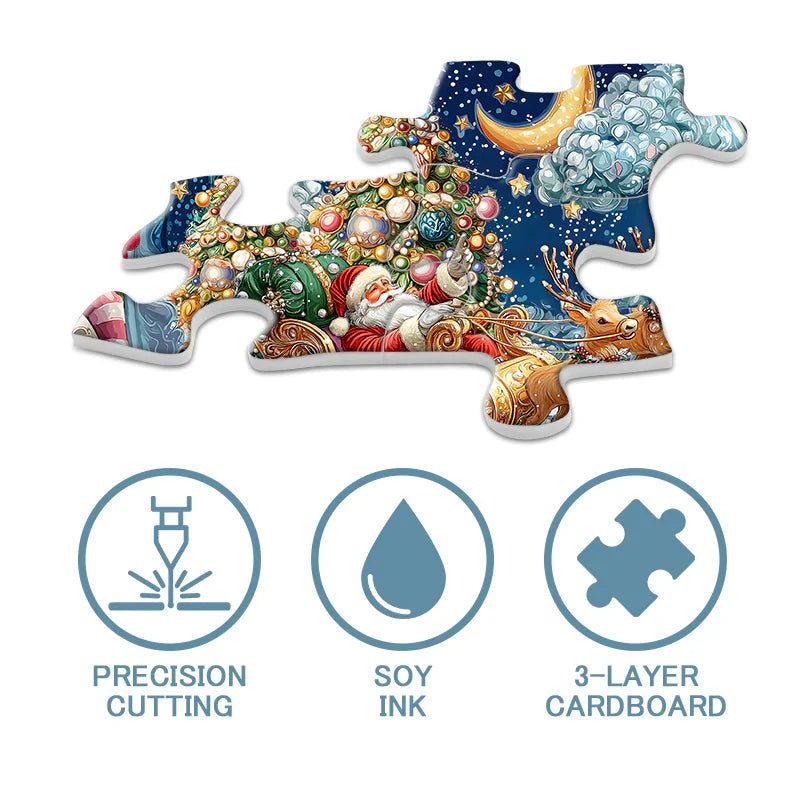 Christmas Crystal Ball Jigsaw Puzzle 1000 Pieces