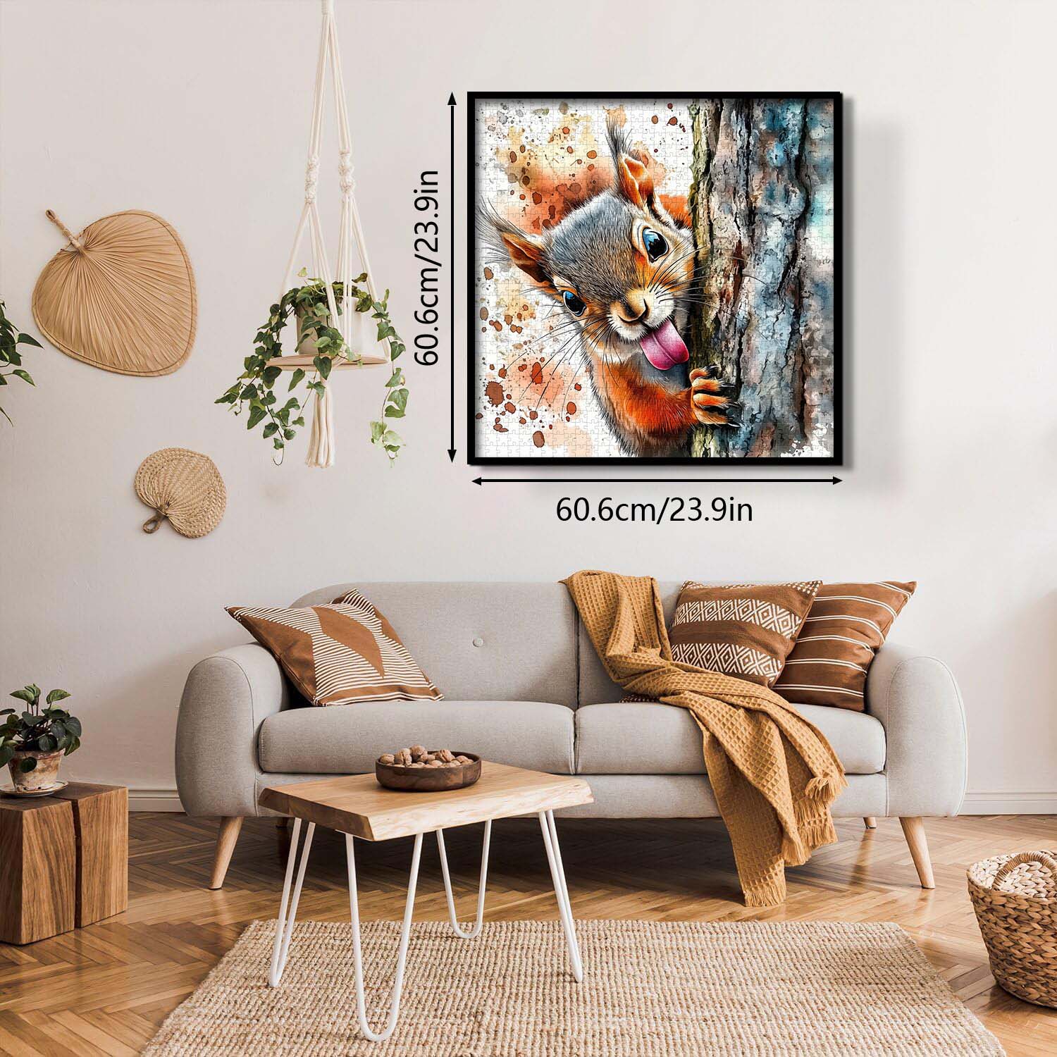 Boshaftes Eichhörnchen-Puzzle, 1000 Teile